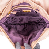 Miu Miu Matelassé Vitello Lux Leather Coffer City Handbag