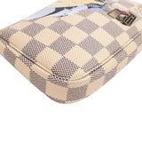 Louis Vuitton Monogram Damier Azur Canvas Mini Pochette Accessoires Evasion Handbag