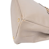 Prada Grey Saffiano Leather Galleria Handbag