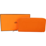 Hermès Epsom Leather Azap Long Wallet Silk-In Long