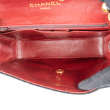 Chanel Quilted Lambskin 24K Gold Single Flap Crossbody Bag