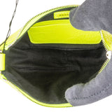 Balenciaga Neon Green Le Cagole XS Pochette Accessoires Shoulder Crossbody Bag