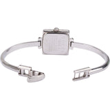 Gucci Silver Tone Square 1900L Bangle Woman Watch