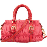 Prada Tessuto Gauffre Satchel Handbag