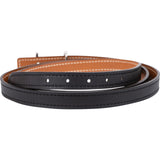 Hermès Swift Epsom Leather Mini Mors Reversible Belt (95)
