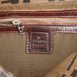 Fendi Monogram FF Zucca Baguette Shoulder Bag