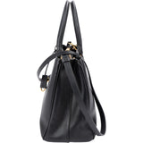 Prada Black Saffiano Leather Galleria Handbag