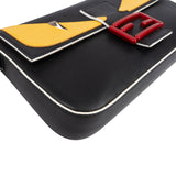 Fendi Limited Leather Monster Baguette Crossbody Bag
