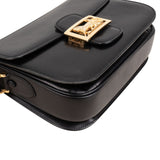 Celine Boxcalf Leather Horse Carriage Triomphe Shoulder Bag