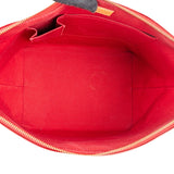 Louis Vuitton Rouge Vernis Monogram Bellevue MM Handbag