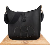 Hermès Taurillon Clemence Evelyne GM Crossbody Bag