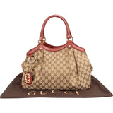 Gucci Monogram GG Canvas Sukey Handbag