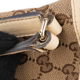 Gucci Monogram GG Canvas Interlocking G New Britt Shoulder Bag
