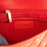 [🔄️B06 / F14] Chanel Patent Leather Medium Double Flap Crossbody Bag - vintageandkickz