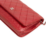 Chanel Quilted Lambskin Wallet On Chain Crossbody Bag