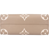 Louis Vuitton Leather Monogram Empreinte Bicolor OnTheGo PM Handbag
