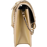 Bvlgari Patent Leather Serpenti Forever Shoulder Crossbody Bag