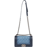 Chanel Quilted Lambskin Boy Single Flap Crossbody Bag xx maße - vintageandkickz