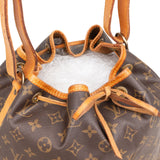 Louis Vuitton Monogram Canvas Sac Noé Petit Shoulder Bag