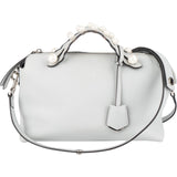 Fendi Leather Pearl Embellished By The Way Boston Handbag