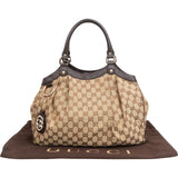 Gucci Monogram GG Canvas Sukey Handbag