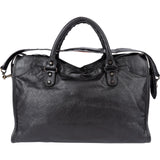 Balenciaga Black Leather Classic City Handbag