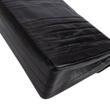 Chanel Chevron Lambskin 24K Gold Single Flap Shoulder Bag