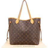 Louis Vuitton Monogram Canvas Neverfull MM Shoulder Bag