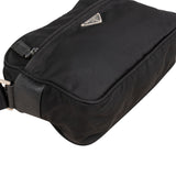 Prada Black Nylon Triangle Crossbody Bag