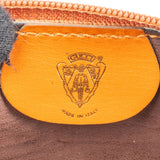 Gucci Vintage Orange Leather Small Pouch