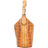 MCM Monogram Visetos Striped Hobo Handbag