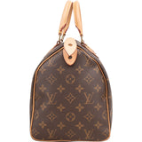 Louis Vuitton Monogram Canvas Speedy 30 Handbag