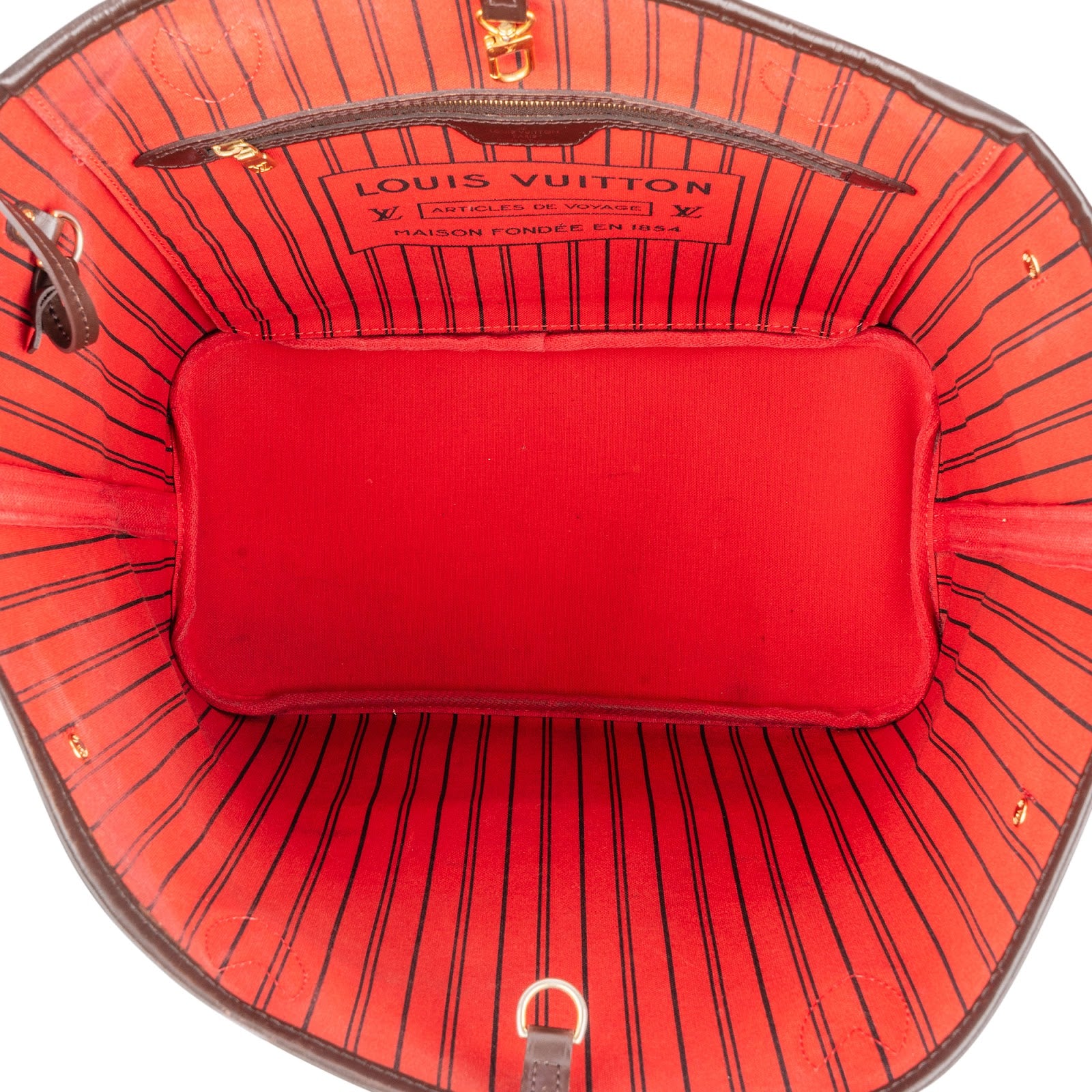 [🔄️B08 / F36] Louis Vuitton Monogram Damier Ebene Canvas Neverfull MM Shoulder Bag - vintageandkickz