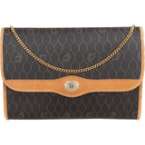 Christian Dior Honeycomb Canvas Chain Flap Crossbody Bag