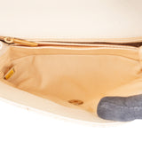 Chanel Quilted Caviar Leather Top Handle Single Flap Crossbody Handbag