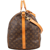 Louis Vuitton Monogram Canvas Keepall 60 Bandoulière Travel Bag