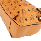 MCM Monogram Visetos Dessau Drawstring Bucket Handbag