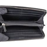 Chanel Quilted Glittered Caviar Leathe CC Wallet - vintageandkickz