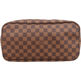 Louis Vuitton Monogram Damier Ebene Neverfull MM Shoulder Bag