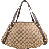 Gucci Monogram GG Abbey Hobo Shoulder Bag