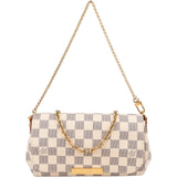 Louis Vuitton Monogram Damier Azur Canvas Favorite PM Crossbody Bag