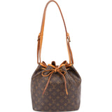 Louis Vuitton Monogram Canvas Sac Noé Petit Shoulder Bag