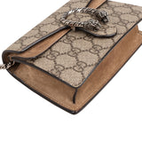 Gucci Monogram GG Supreme Canvas Dionysus Super Mini Crossbody Bag