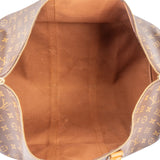 Louis Vuitton Monogram Canvas Keepall 55 Bandoulière Travel Bag
