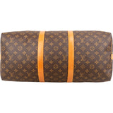 Louis Vuitton Monogram Canvas Keepall 50 Bandoulière Travel Bag