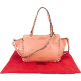 Valentino Garavani Leather Rockstud Handbag