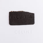 Céline Suede Leather Trapeze Handbag Tricolor - vintageandkickz