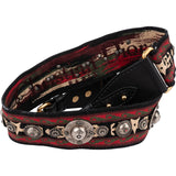 Christian Dior Embroidered Monogram Canvas Studded Medallions Bag Strap