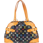 Louis Vuitton Monogram Murakami Multicolor Claudia Shoulder Bag - vintageandkickz