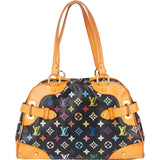 Louis Vuitton Monogram Murakami Multicolor Claudia Shoulder Bag - vintageandkickz